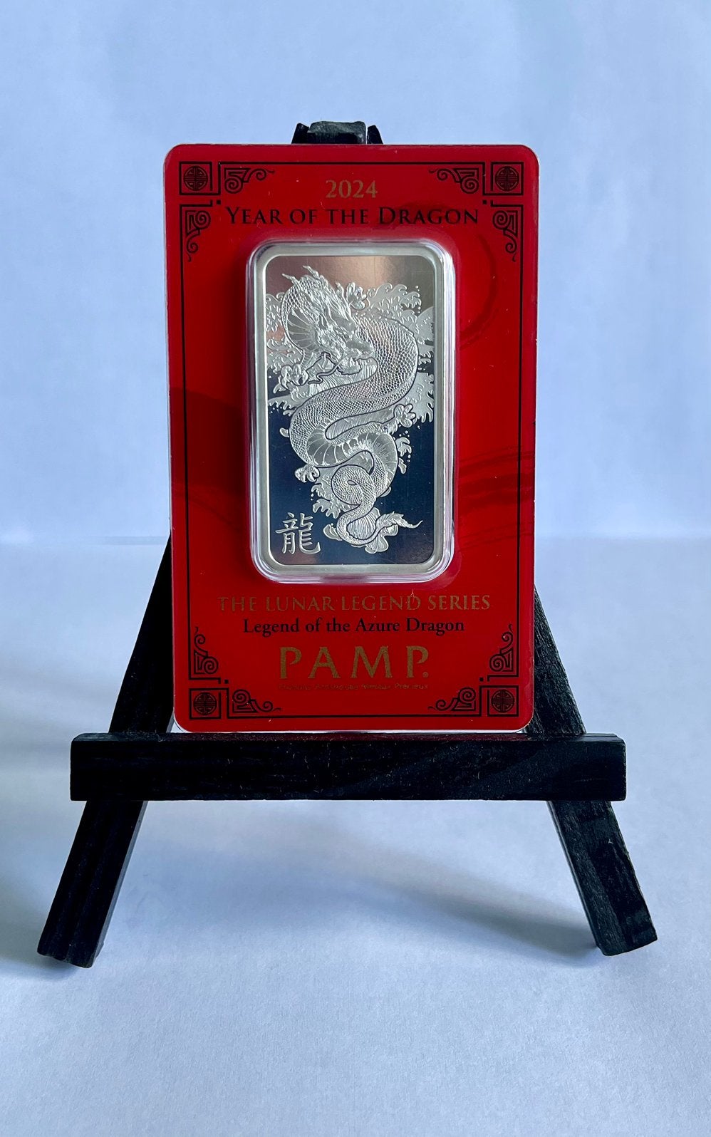PAMP Suisse🇨🇭Lunar Calendar Series Year of the Dragon 2024, Ophalen of Verzenden, Zilver
