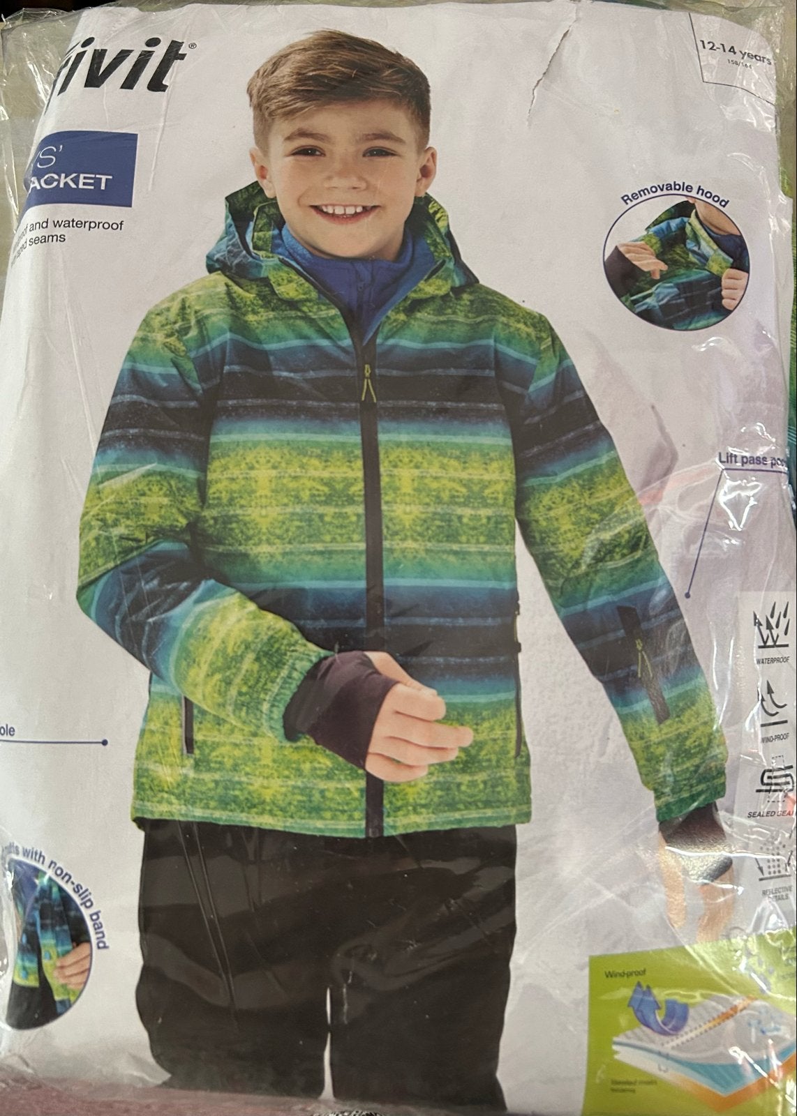Crivit ski-jas voor kinderen, maat 158/164 (12-14 jaar), Kleding | Dames, Ophalen, Nieuw, Maat 46/48 (XL) of groter, Jack