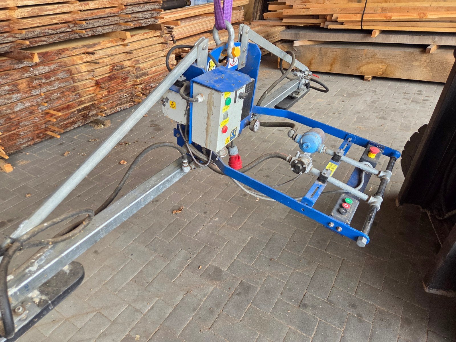 Vacuümheffer Vacustone lift 300kg, Ophalen