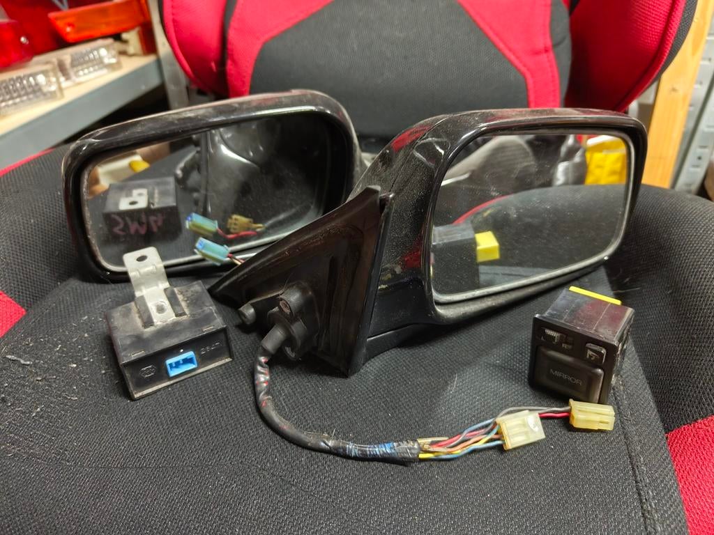 OEM Honda Civic ED sedan elektrisch inklapbare spiegels, Auto-onderdelen, Ophalen of Verzenden, Gebruikt, Honda