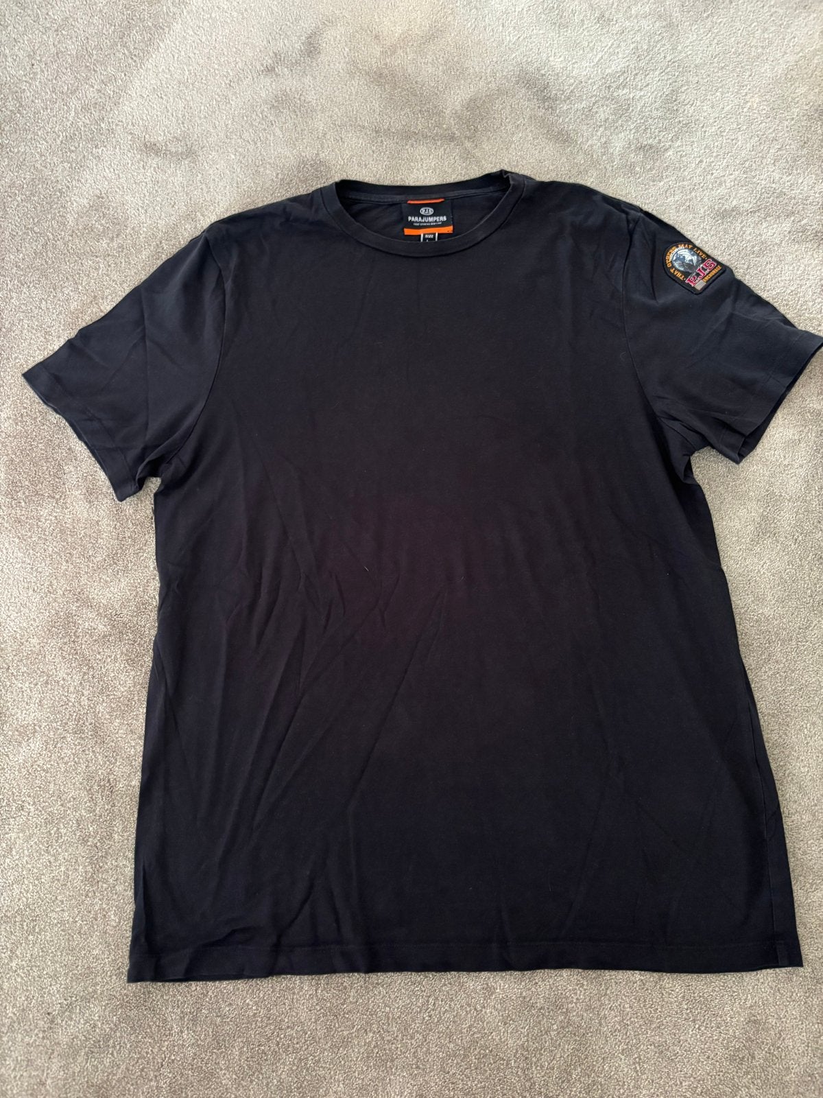 Parajumpers T-shirt Maat L - Zo goed als nieuw, Ophalen, Zo goed als nieuw, Maat 52/54 (L), Zwart