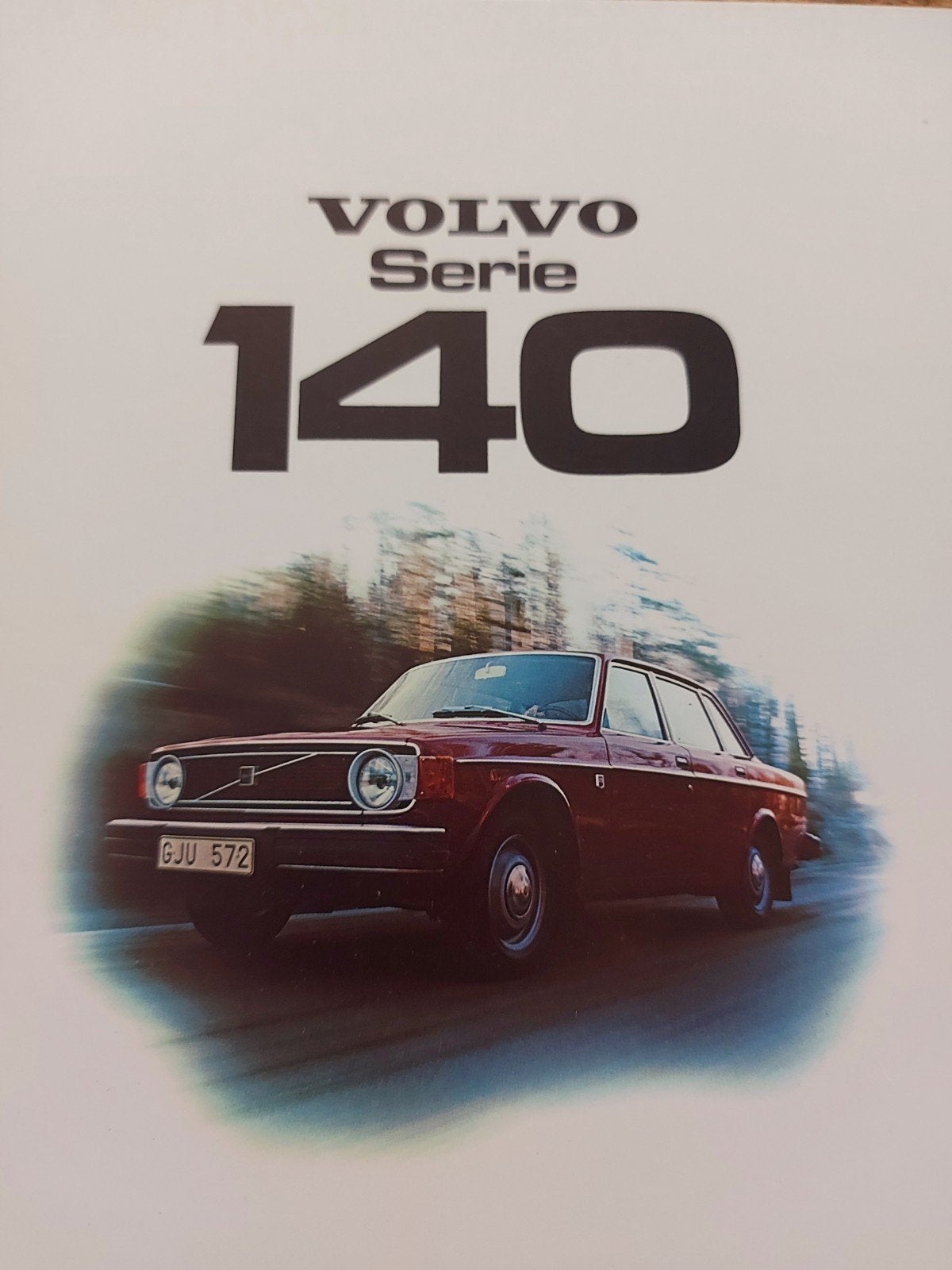 prachtige 1974 Volvo 140 serie folder NL, Ophalen of Verzenden, Zo goed als nieuw, Volvo