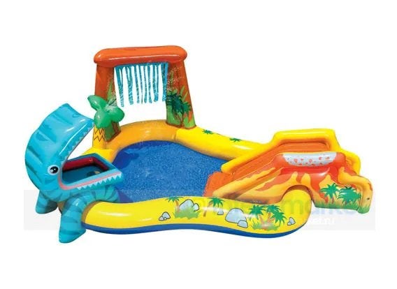 Intex opblaadbaar zwembad jungle adventure, Ophalen, Minder dan 80 cm, Opblaaszwembad, Minder dan 200 cm