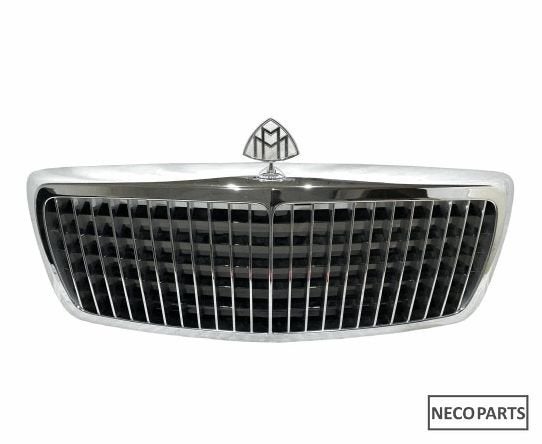MAYBACH 57 62 GRILL BUMPERGRILL ORIGINEEL CHROME, Gebruikt, -, Overige automerken, -