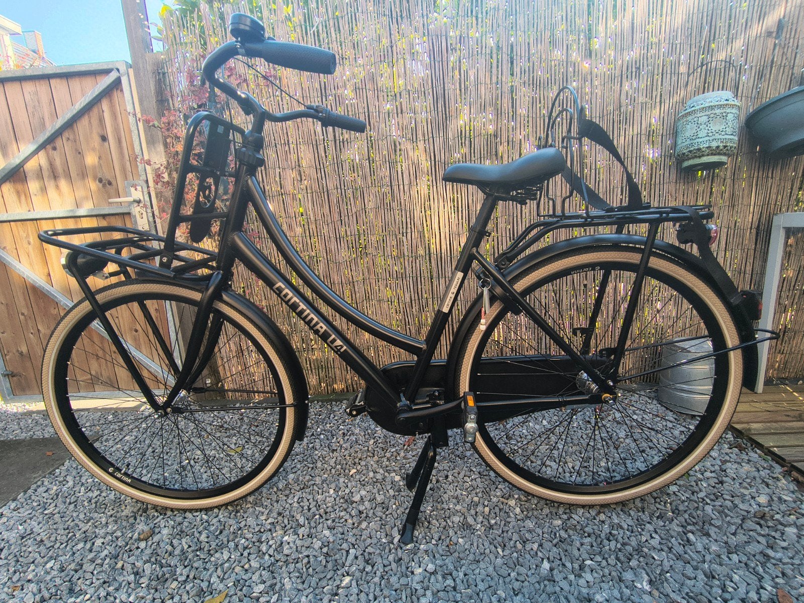 Cortina U4 Transport 28 inch fiets, framemaat 50., Ophalen, Terugtraprem, Cortina U4 transportfiets, Versnellingen