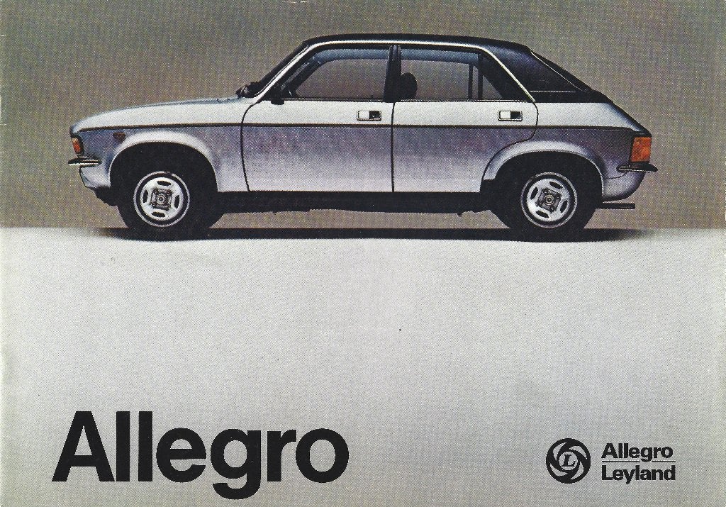 Folder Austin Allegro 1976, Ophalen of Verzenden, Gelezen, Overige merken