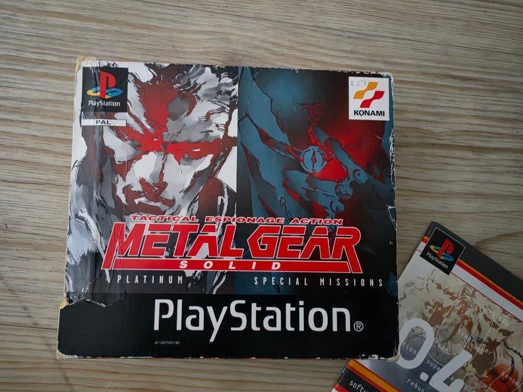 Metal Gear Solid + Special Missions met zeldzame sleeve PS1, Avontuur en Actie, Vanaf 18 jaar, 1 speler, Ophalen of Verzenden