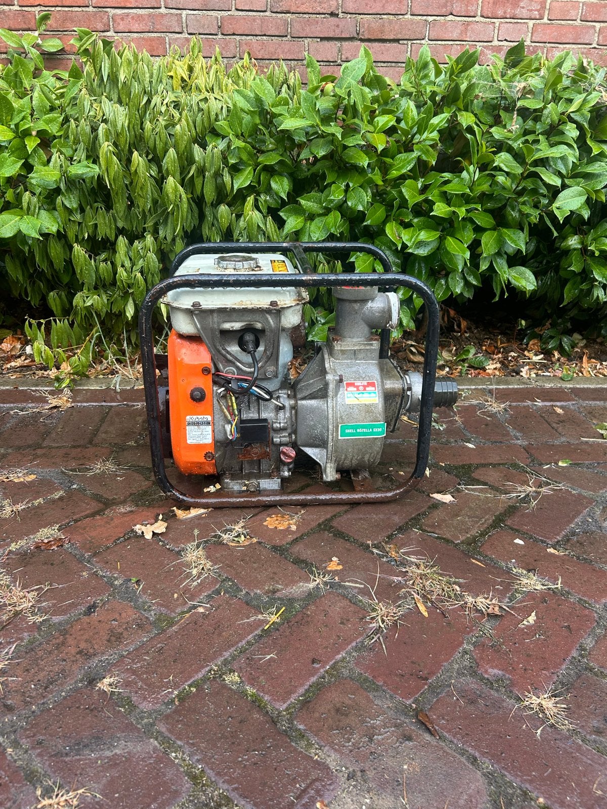 Kubota KVP20 Vuilwaterpomp - Krachtige en Betrouwbare Pomp, Ophalen of Verzenden