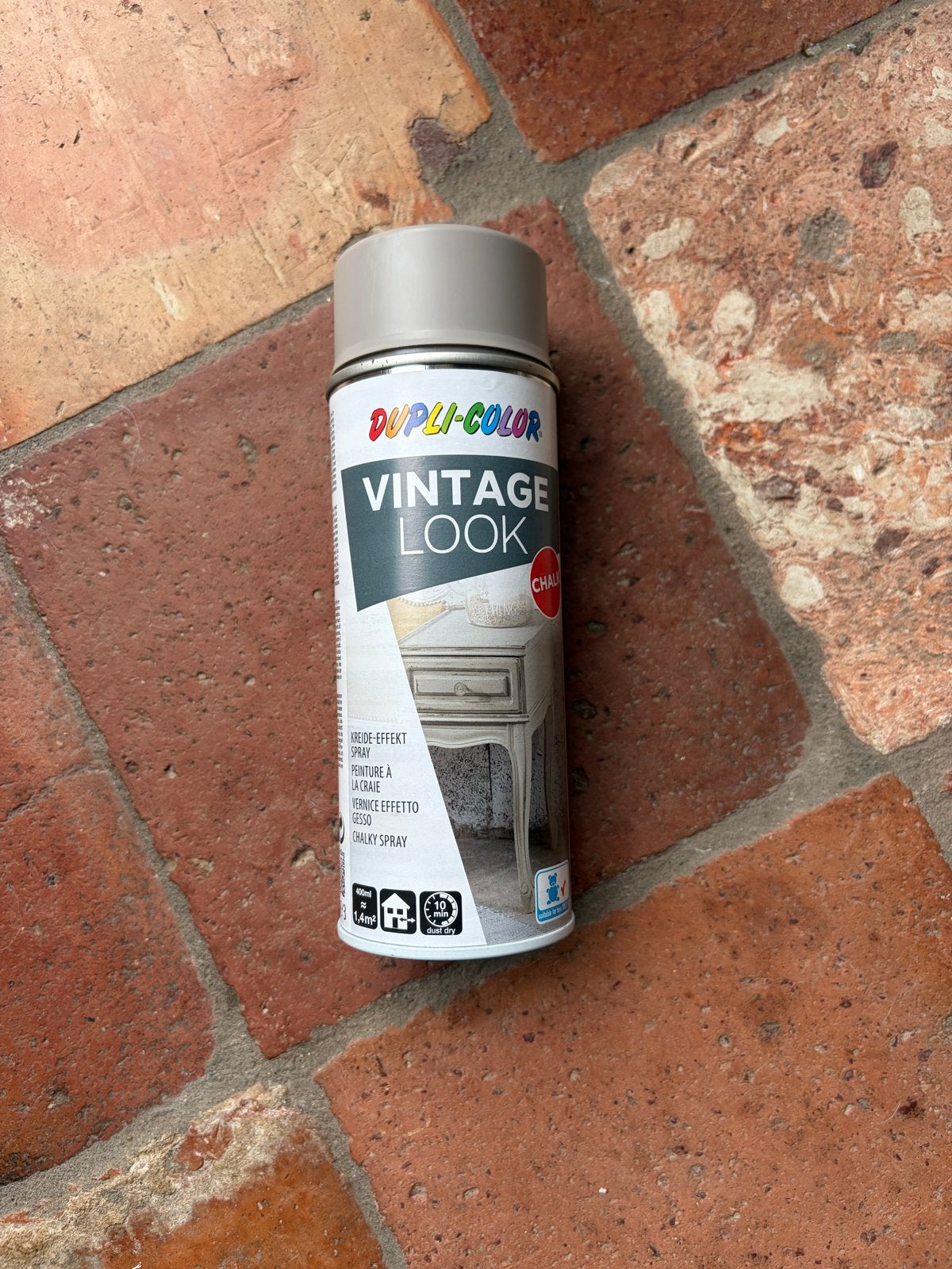 Dupli-Color Vintage Look Chalk Spray - Nieuwstaat, Nieuw, Ophalen of Verzenden, Verf, Grijs