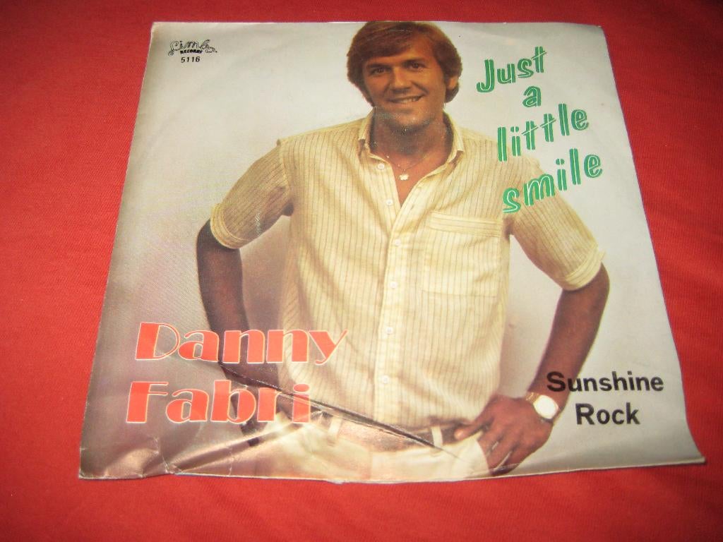 Danny Fabri: Just a little smile, Ophalen of Verzenden, Zo goed als nieuw, Pop, Single