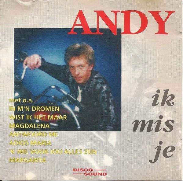 Piraten C.D. (1992) ANDY - Ik Mis Je., Ophalen of Verzenden, Gebruikt