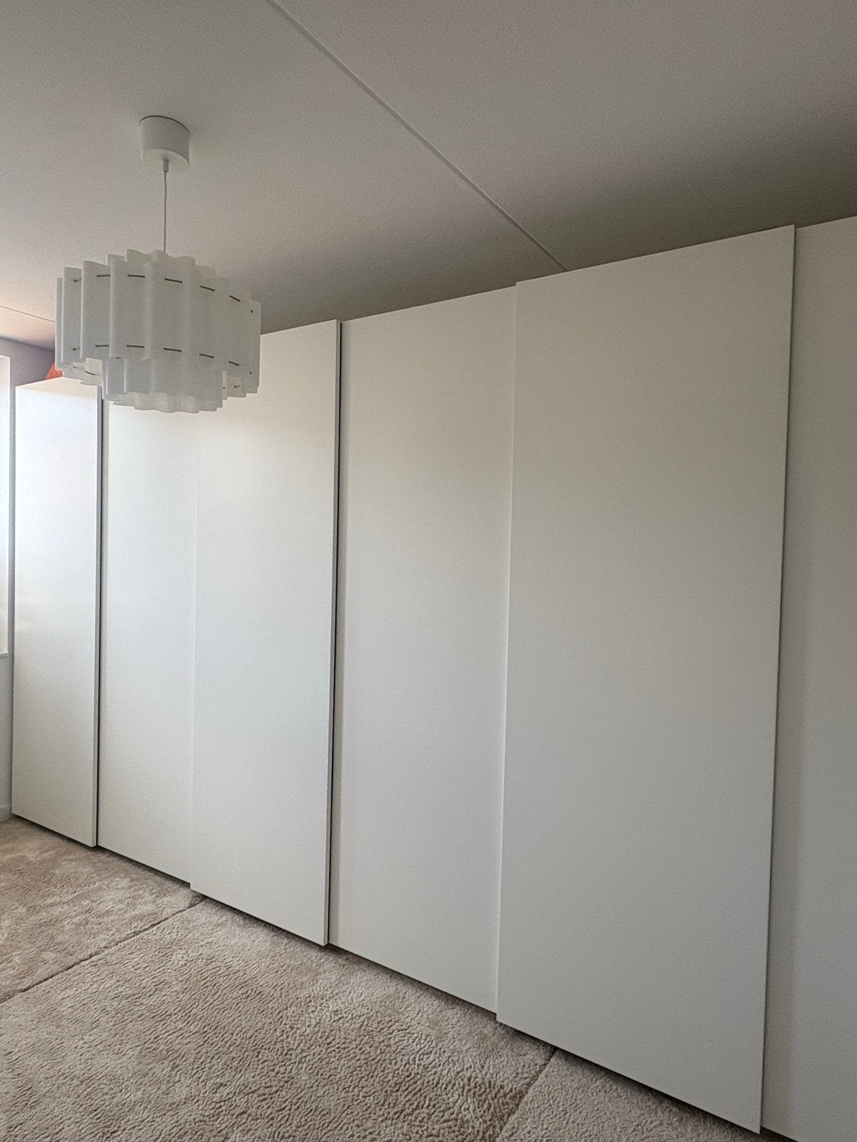 Ikea PAX kast met schuifdeuren MOET WEG, Gebruikt, 200 cm of meer, Ophalen of Verzenden, Met lade(s)