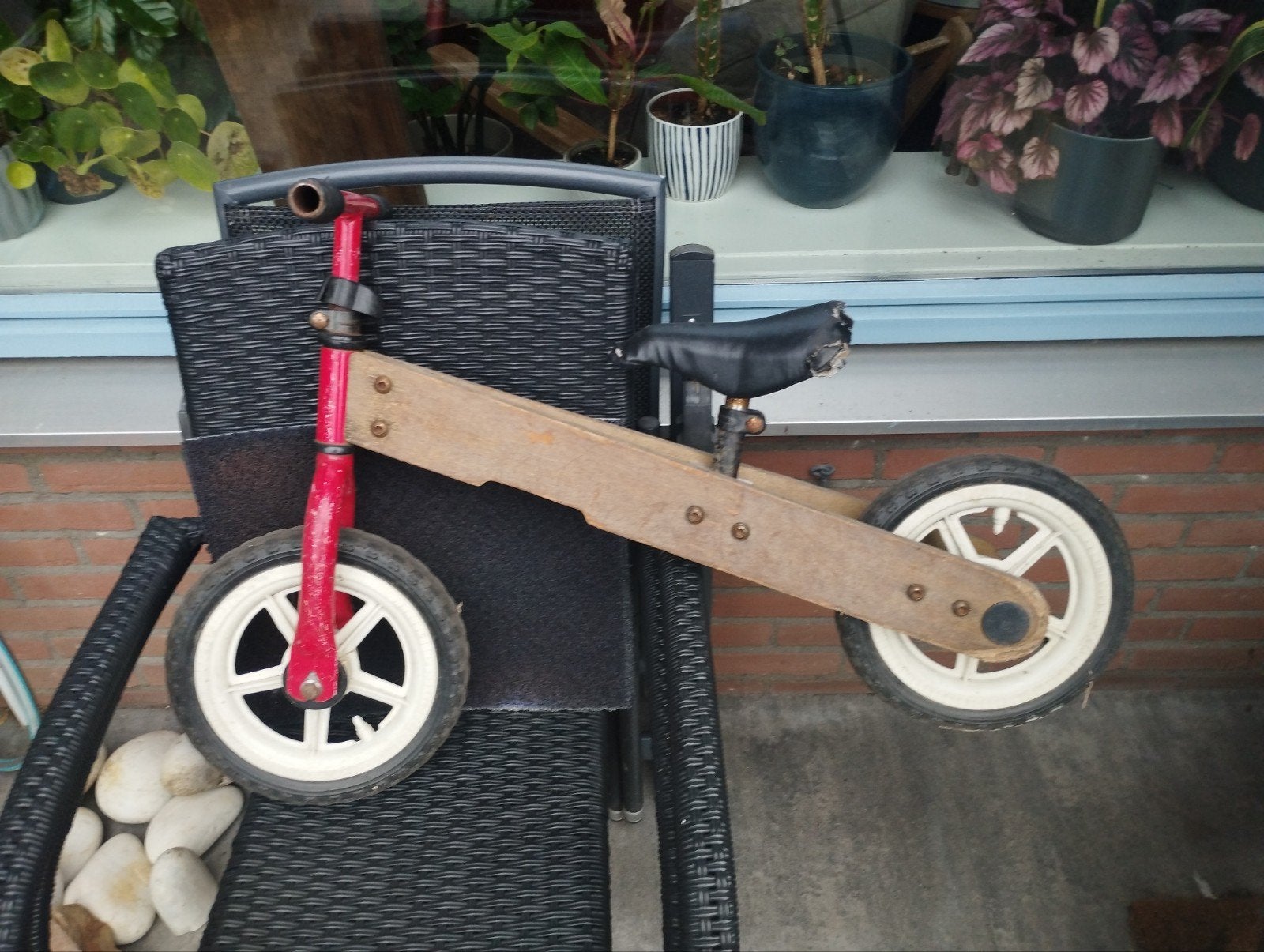 oude loopfiets, Ophalen, Gebruikt, Loopfiets