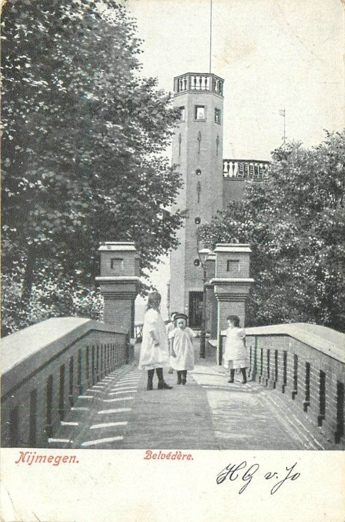 701-369-051 Nijmegen Belvedere, Verzamelen, Ansichtkaarten | Nederland, Verzenden, Voor 1920, Gelderland