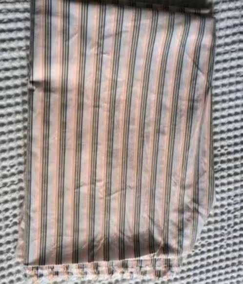 NIEUW pracht wit gestreepte Zwitserse katoen 2,20 x 1.60, Hobby en Vrije tijd, Stoffen en Lappen, Overige kleuren, Verzenden, 120 cm of meer