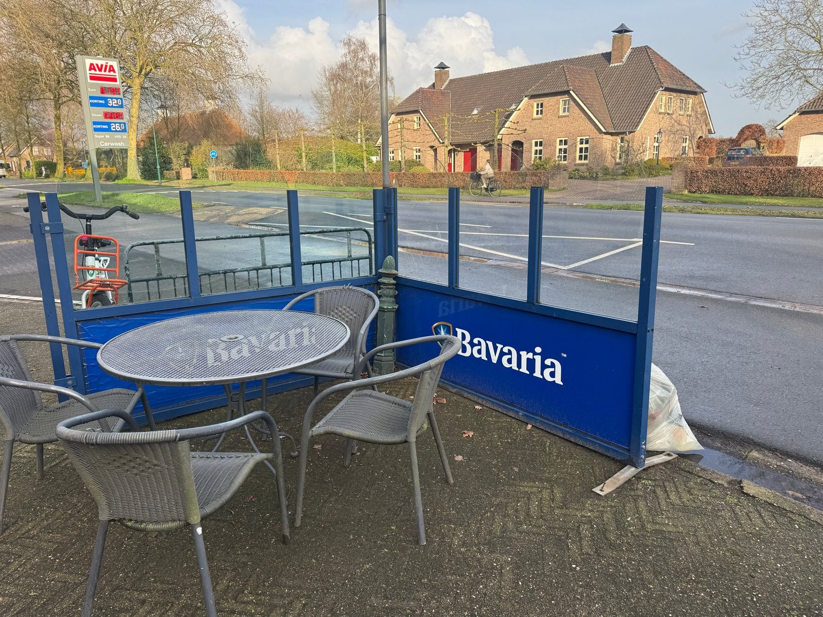 Bavaria Terrasschermen - Windschermen Horeca, Ophalen, Gebruikt, 100 tot 150 cm, 150 tot 200 cm