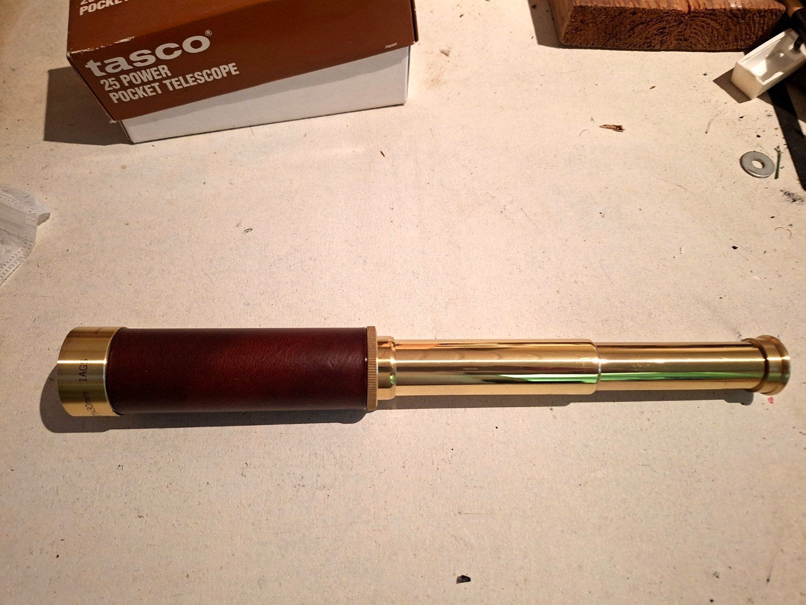 Tasco 25 Power Pocket Telescope - Compacte Verrekijker, Audio, Tv en Foto, Ophalen of Verzenden, Zo goed als nieuw, Minder dan 80 mm