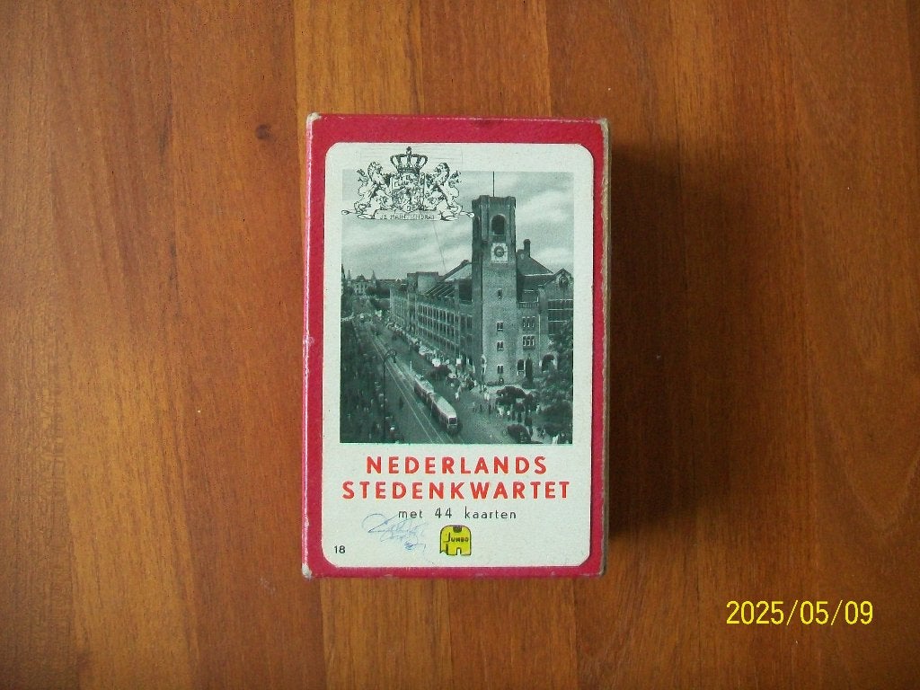 Nederlands Stedenkwartet ( Jumbo), Ophalen of Verzenden, Gebruikt, Kwartet(ten)