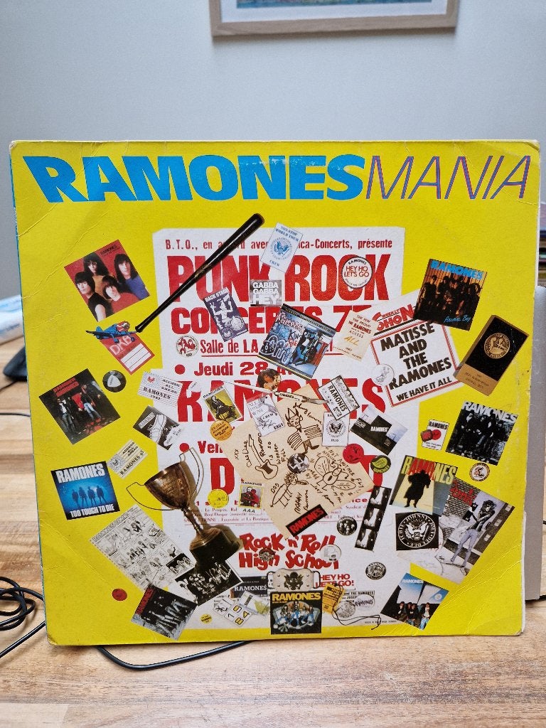 Ramones Mania - vinyl, Ophalen of Verzenden, Zo goed als nieuw, 12 inch, Alternative