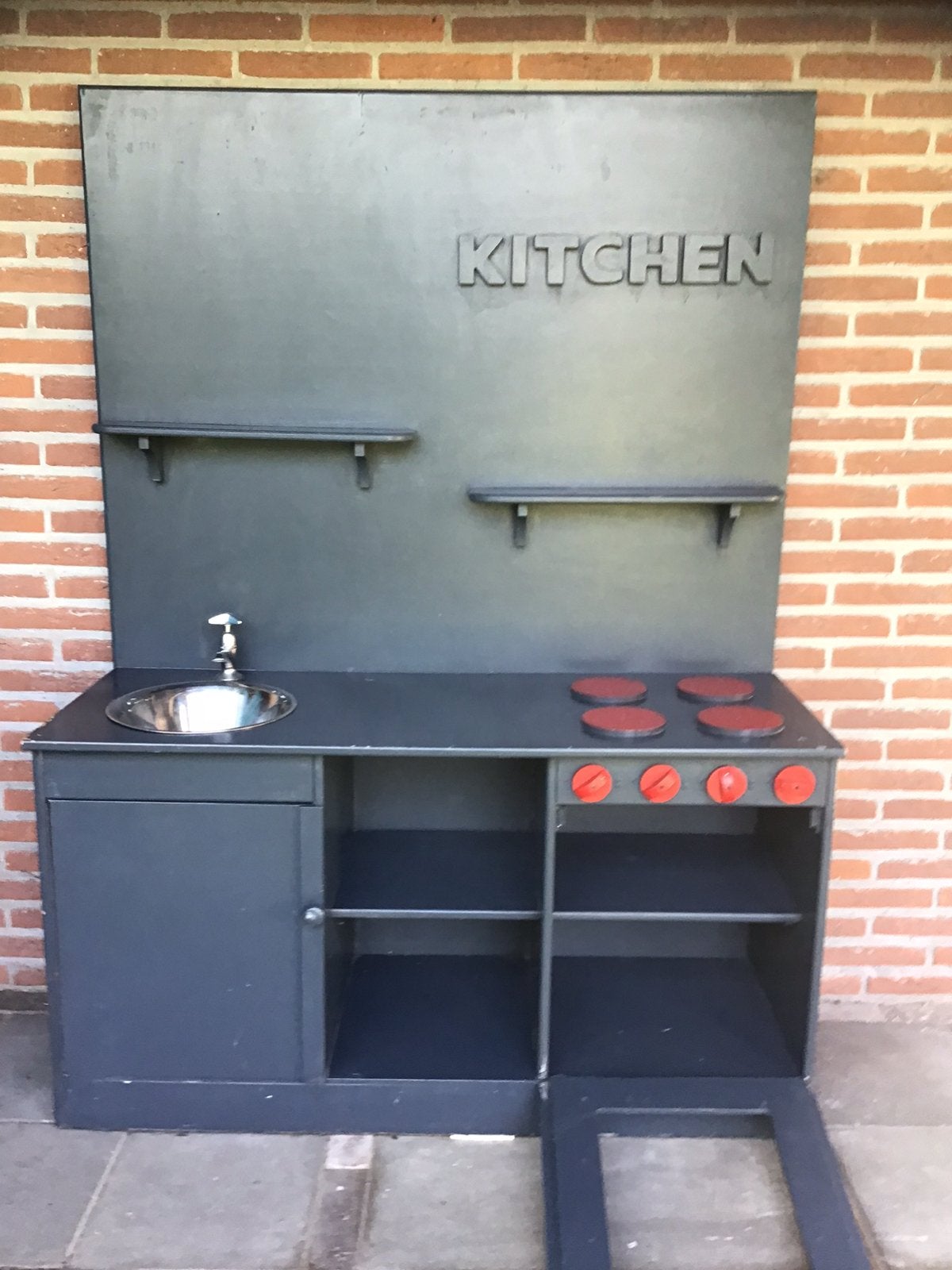 Speelkeukentje, Kinderen en Baby's, Speelgoed | Speelkeukens, Ophalen, Gebruikt, Hout, Speelkeuken