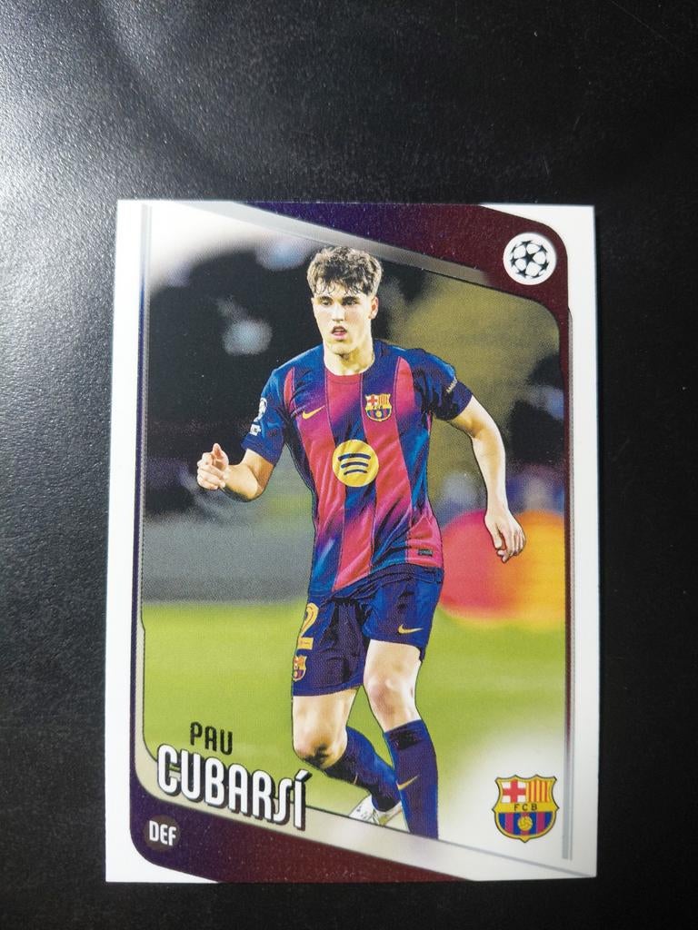 Pau cubarsi (fc barcelona) topps flagship, Ophalen of Verzenden, Nieuw, Buitenlandse clubs, Spelerskaart