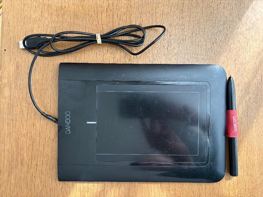 Wacom Bamboo CTH-460 tekentablet, Ophalen of Verzenden, Gebruikt, Bedraad, BAMBOO WACOM