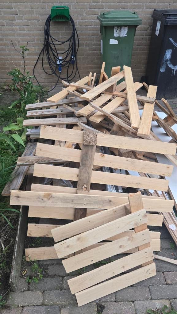 Gratis af te halen: Brandhout van pallets, Ophalen of Verzenden