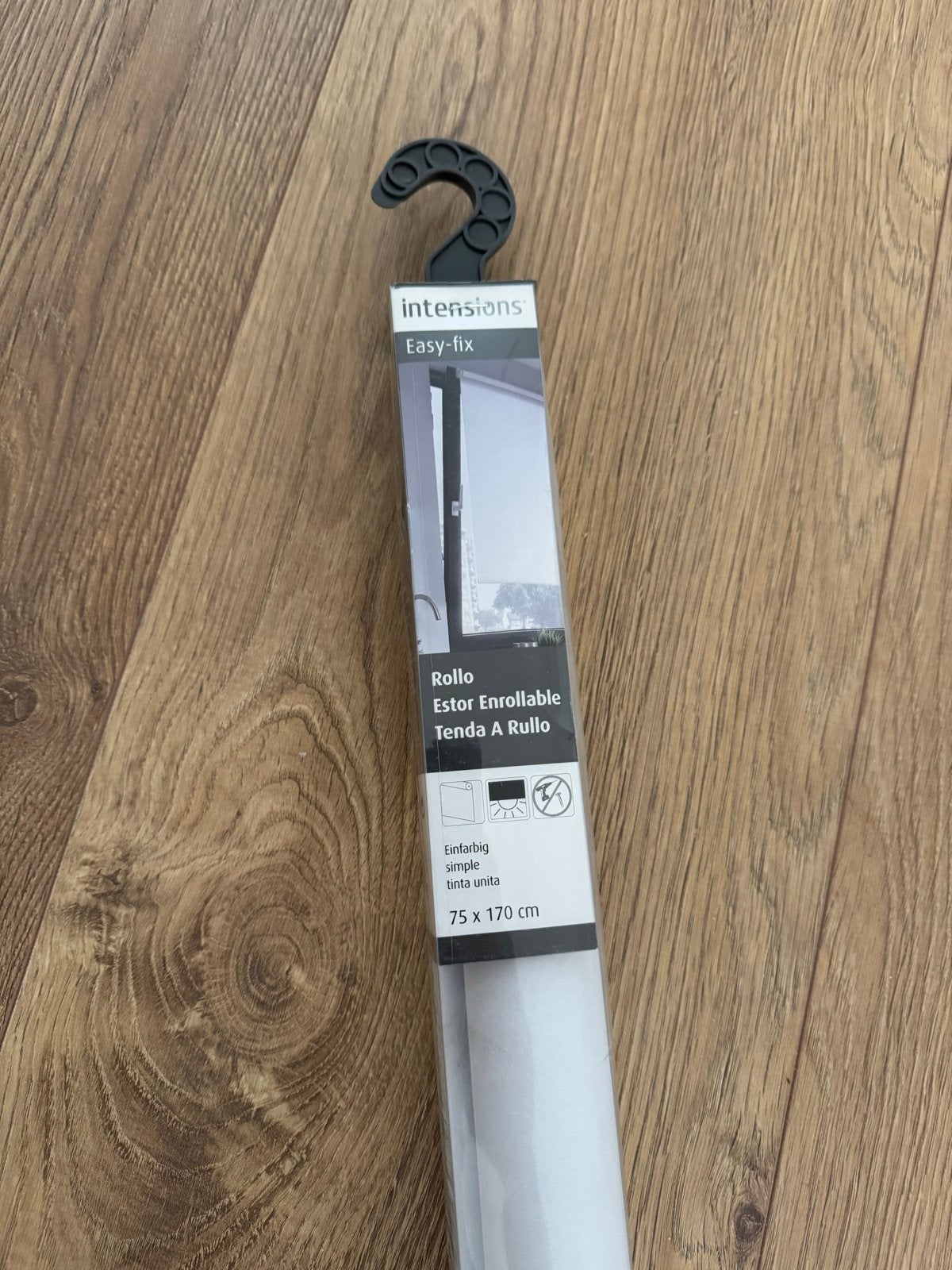 Intensions Easy-fix Rolgordijn Wit 75x170 cm, Overige merken, Verduisterend, Wit, Nieuw