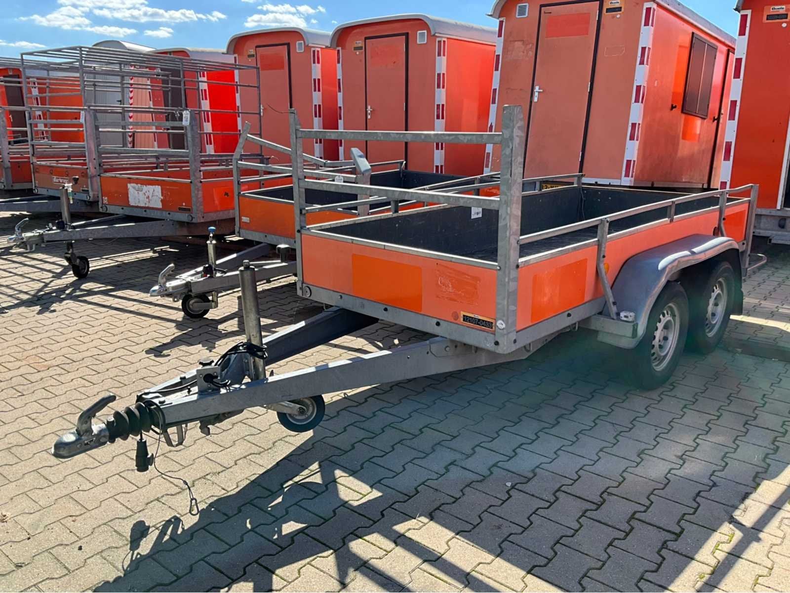 2016 Atec EB2 2-1 Dubbelas aanhangwagen, Gebruikt