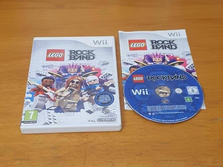 Wii | LEGO Rock Band / LEGO RockBand, Spelcomputers en Games, Muziek, Gebruikt, Ophalen of Verzenden, 3 spelers of meer