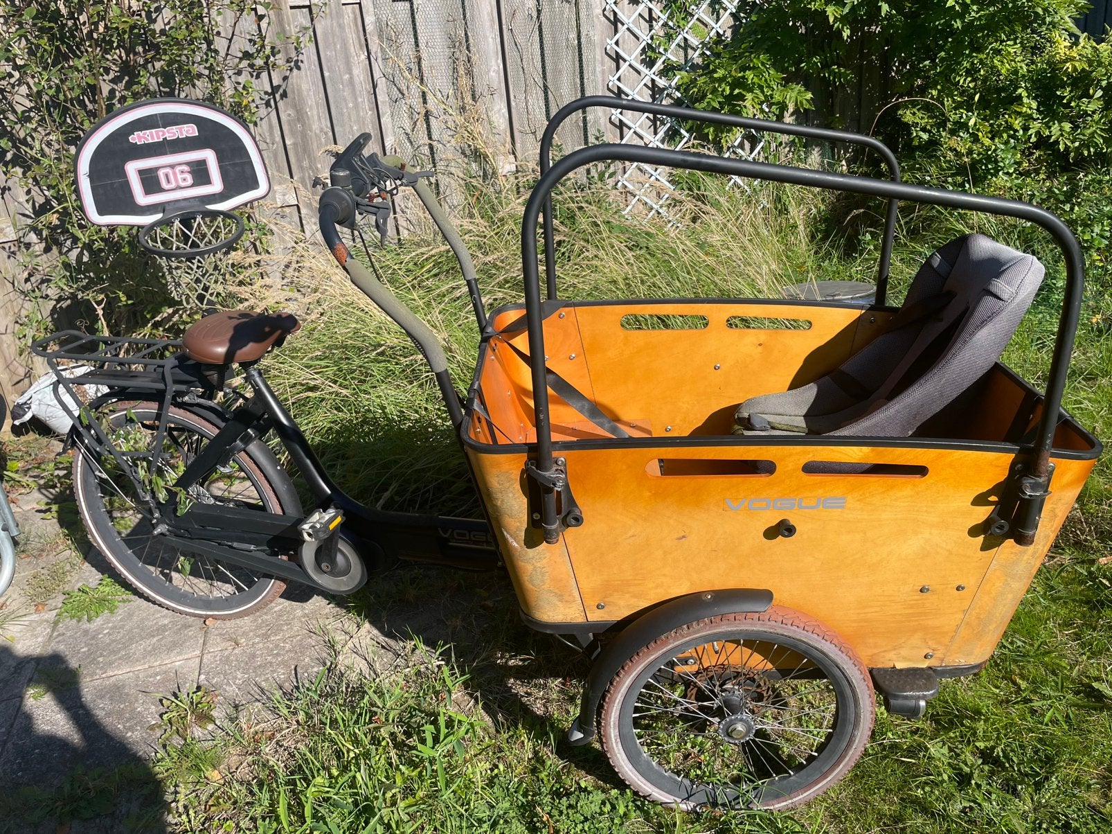 Elektrische bakfiets Vogue driewieler, Ophalen, Gebruikt, 4 kinderen of meer, Overige merken