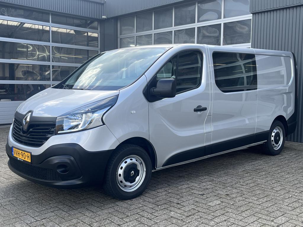 Renault Trafic 1.6 dCi T29 L2H1 DC Marge Btw / Bpm vrij Airc, Auto's, Bestelauto's, Voorwielaandrijving, Gebruikt, 4 cilinders