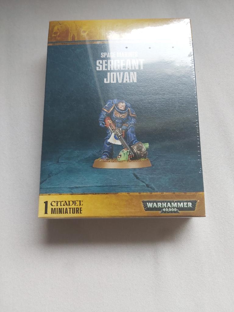 Sergeant Jovan Primaris Space Marines Warhammer40k, Ophalen of Verzenden, Nieuw, Warhammer 40000, Figuurtje(s)