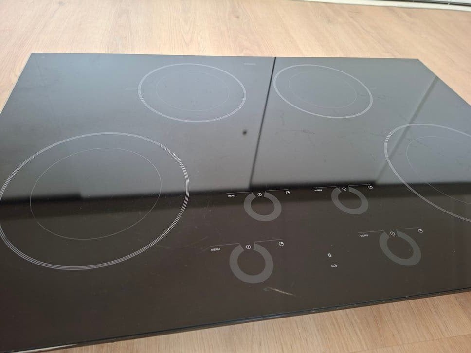 ATAG Inductiekookplaat SIVK 8ATI - 80x52cm, Ophalen, Gebruikt, 4 kookzones, Inbouw