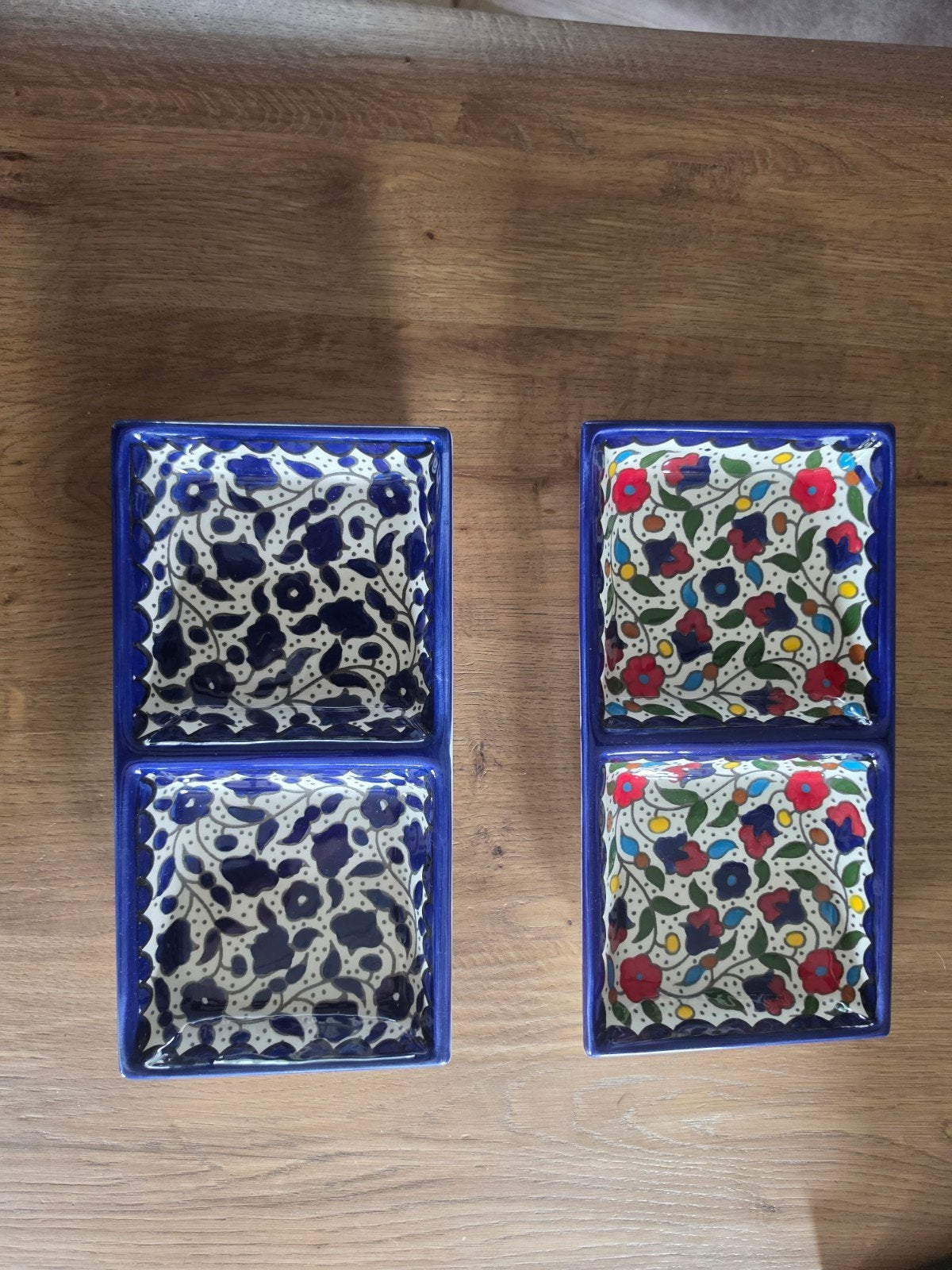 Partij van 30 handgemaakte Palestijnse dubbele schalen, Ophalen