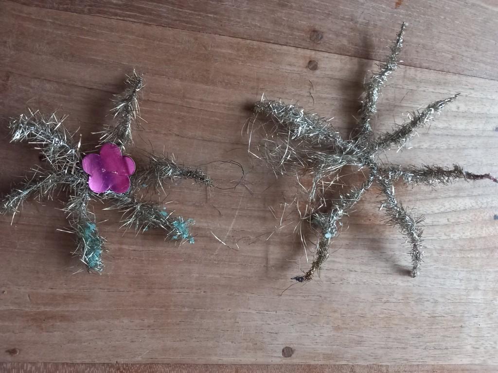 Oude tinsel sterren, Diversen, Kerst, Ophalen, Gebruikt