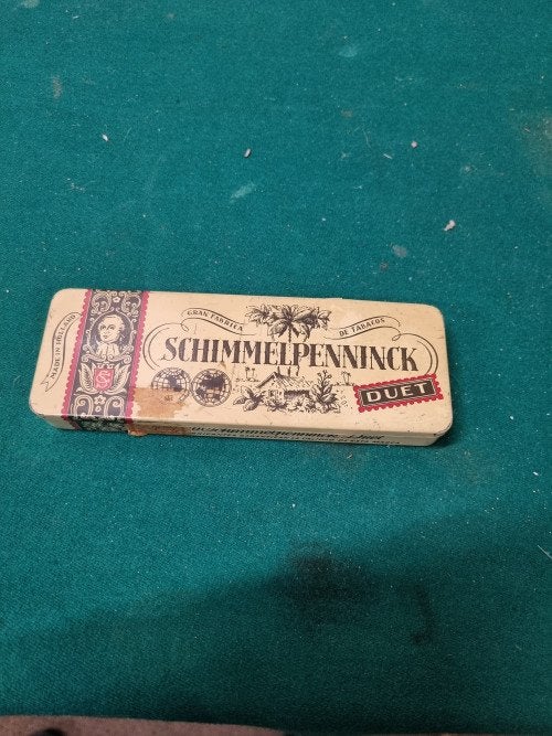 Blik sigaren schimmelpenninck duet, Ophalen of Verzenden