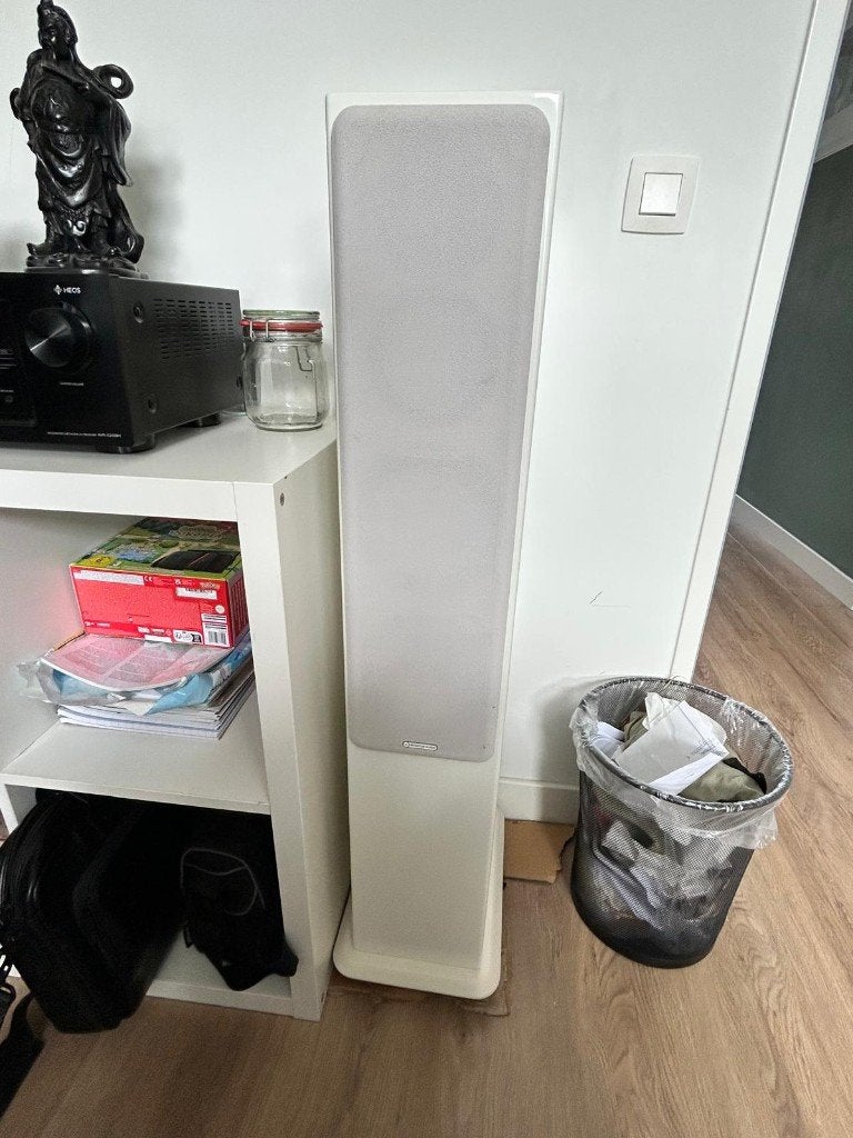 Monitor Audio Silver 8, Ophalen, Vloerstaande luidspreker, Inclusief kabels, Zo goed als nieuw