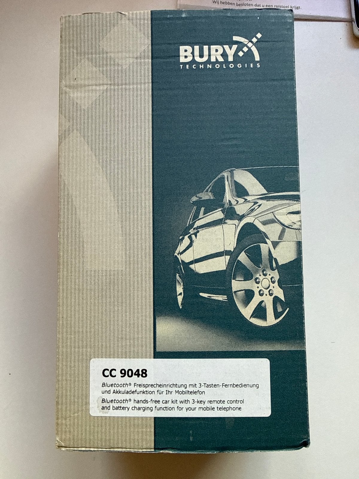 Bury CC 9048 Bluetooth Carkit met Afstandsbediening, Auto diversen, Carkits, Ophalen of Verzenden, Nieuw