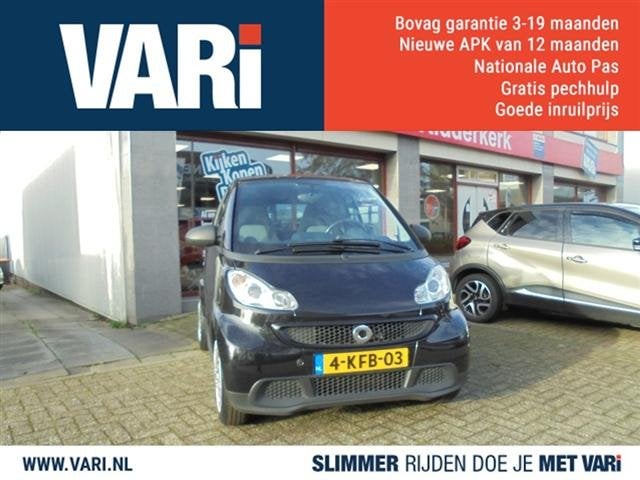 Smart Fortwo Coupé 1.0 mhd Pure automaat (semi) (bj 2013), Auto's, Automaat, Achterwielaandrijving, Gebruikt, 61 pk