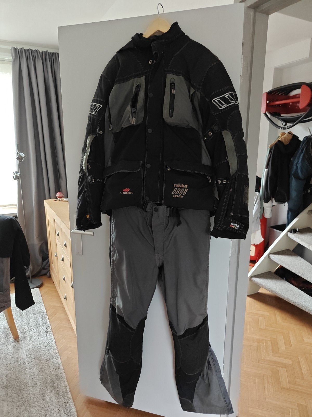 Rukka Gore-Tex motorpak (jas en broek) maat 56, Motoren, Kleding | Motorkleding, Rukka, Ophalen of Verzenden, Tweedehands, Heren