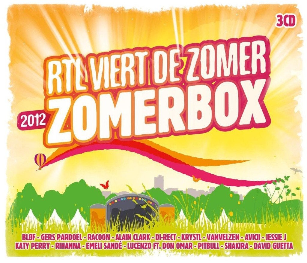 V/a - RTL Viert De Zomer Zomerbox 2012   3-cd in seal, Cd's en Dvd's, Cd's | Verzamelalbums, Verzenden, Nieuw in verpakking, Pop