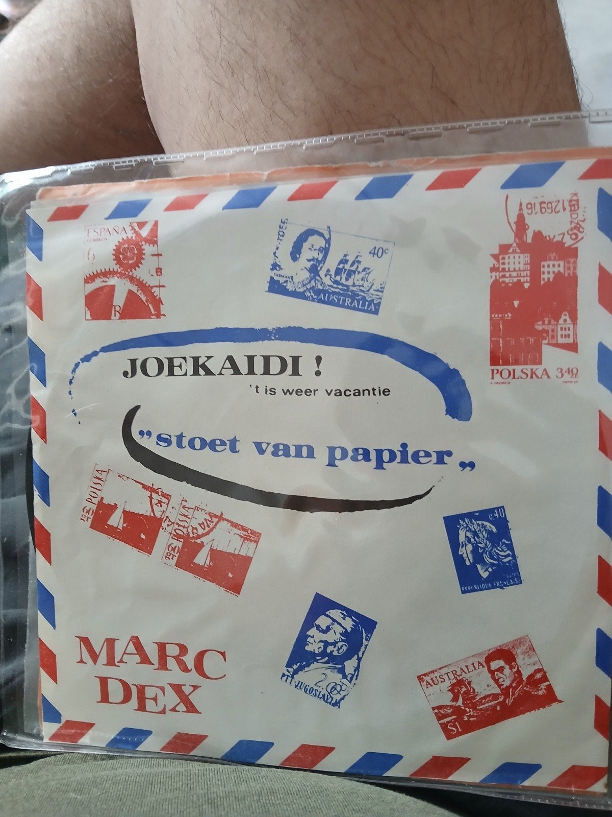 marc dex   stoet van papier, Verzenden, Zo goed als nieuw, Overige formaten, Levenslied of Smartlap