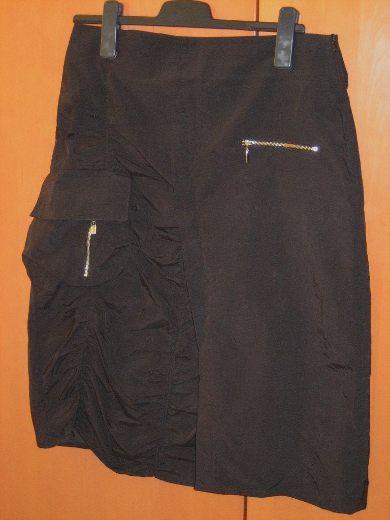 Mooie feestelijke diepzwarte rok van BUGARRI 40-42 snazzeys, Verzenden, Zwart, Maat 42/44 (L), Onder de knie
