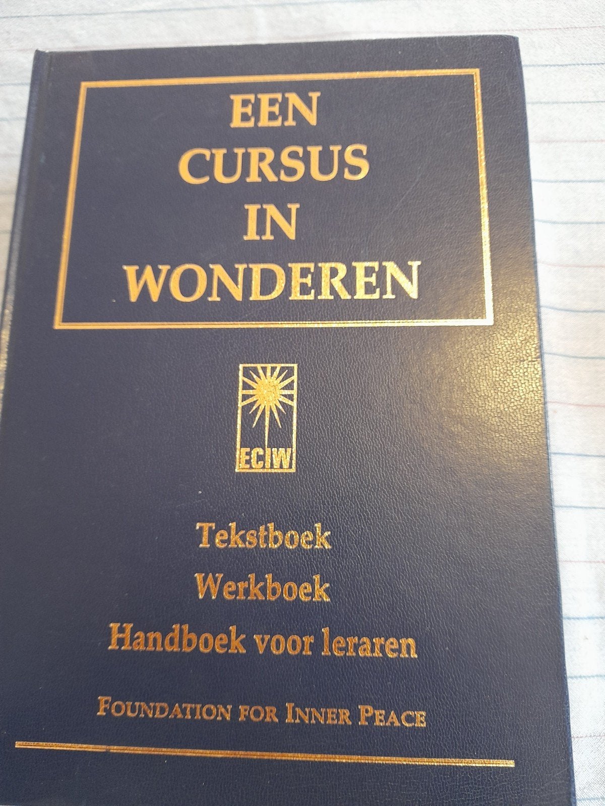 Een Cursus in Wonderen - Tekstboek, Werkboek, Handboek, Boeken, Achtergrond en Informatie, Spiritualiteit algemeen, Ophalen of Verzenden