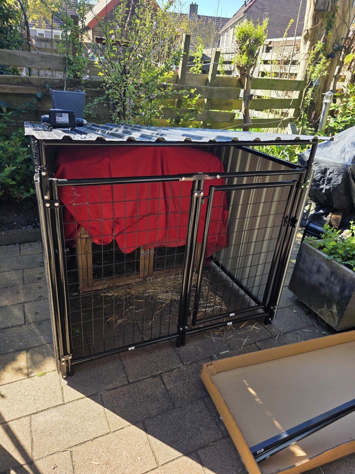 grote hondenbench, Dieren en Toebehoren, Ophalen, Gebruikt