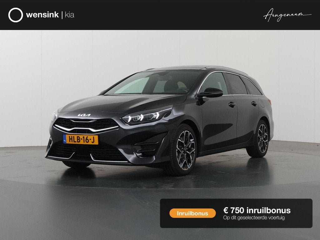 Kia Ceed Sportswagon 1.5 T-GDi GT-Line | Panoramadak | Matri, Auto's, Kia, Gebruikt, 4 cilinders, 610 kg, Zwart