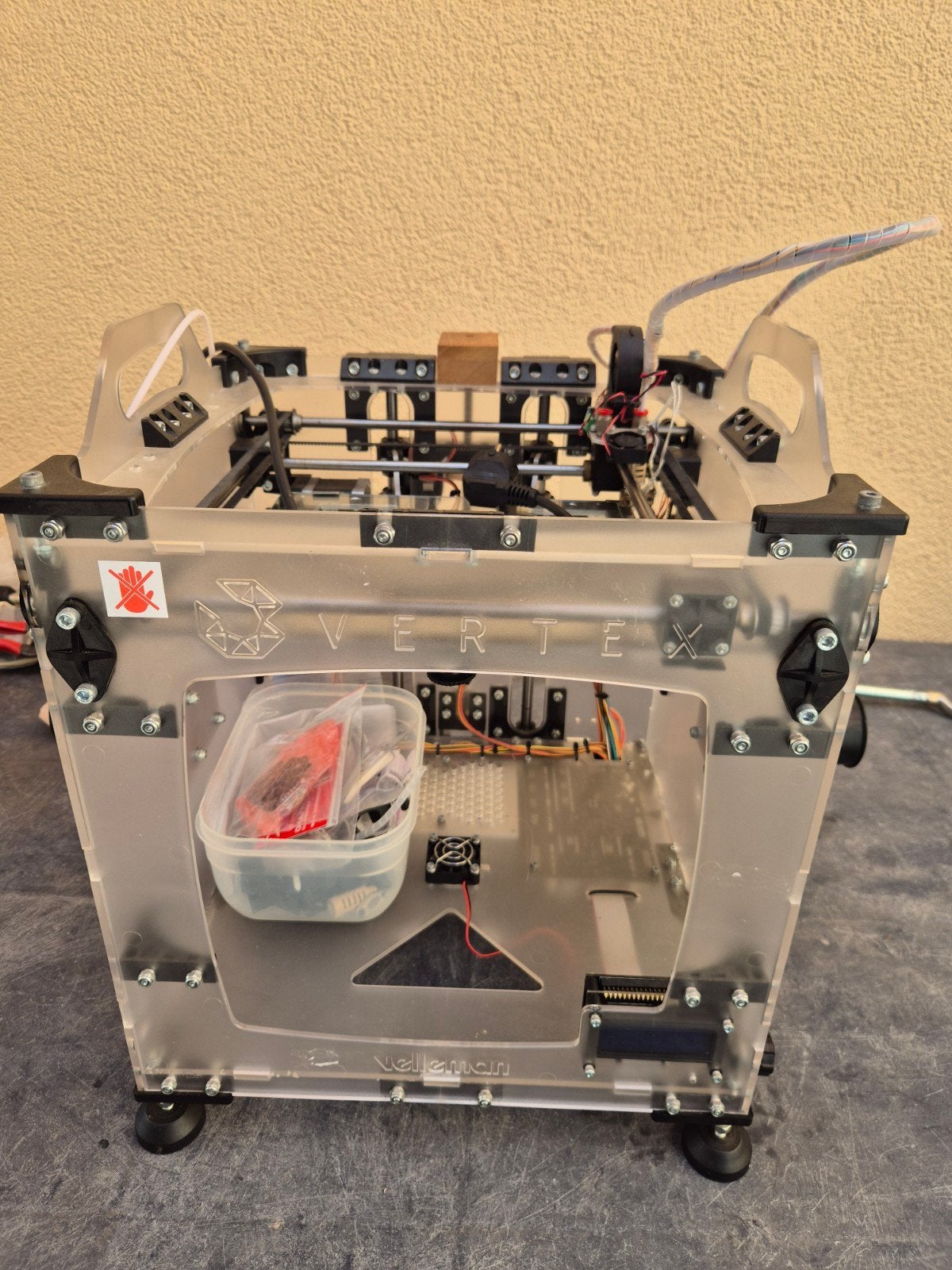 Velleman Vertex K8400 3D-printer (DIY kit), Gebruikt, Velleman, Ophalen of Verzenden, Filament