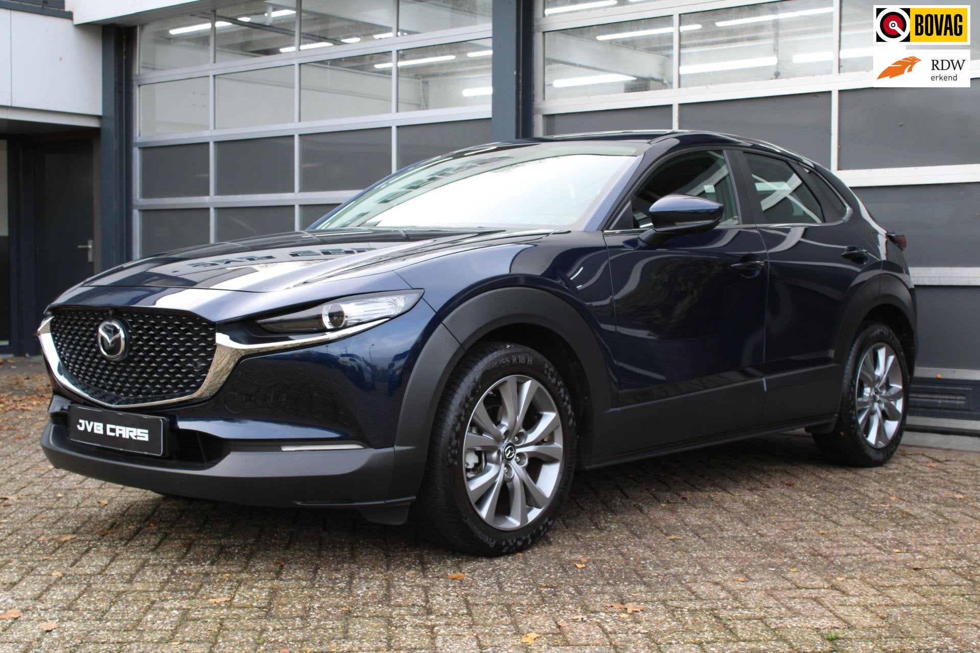 Mazda CX-30 2.0 e-SkyActiv-G M Hybrid Comfort, Auto's, Mazda, 1998 cc, Stof, Gebruikt, Zwart
