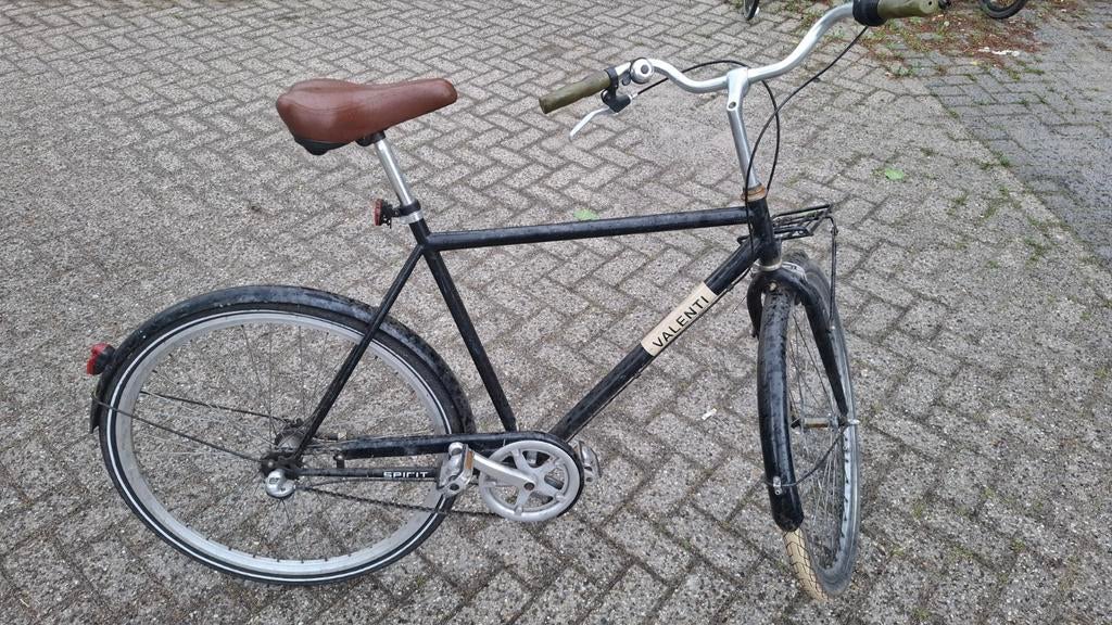 Valenti fiets - Stevige stadsfiets met voordrager, Overige merken, Gebruikt, Velgrem, Ophalen of Verzenden